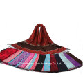 Lady Fashion Design Foulard Satin Paisley Shawl Pashmina